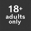 18+ adults only warning